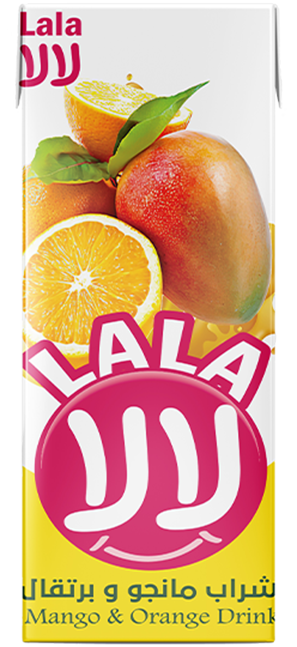 شراب المانجو والبرتقال