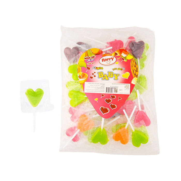 حلوى مصاصة أبو قلب - فلوبيتو بيبي